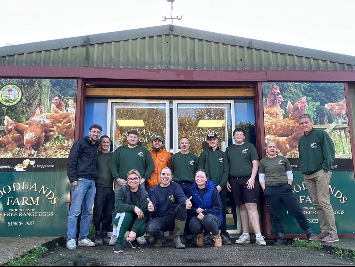 Kent eggs from Woodlands Farm, free-range and locally sourced in Kent